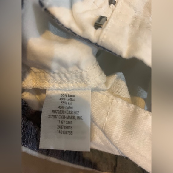Gymboree white linen shorts Size: 4T Like New. - Picture 6 of 9